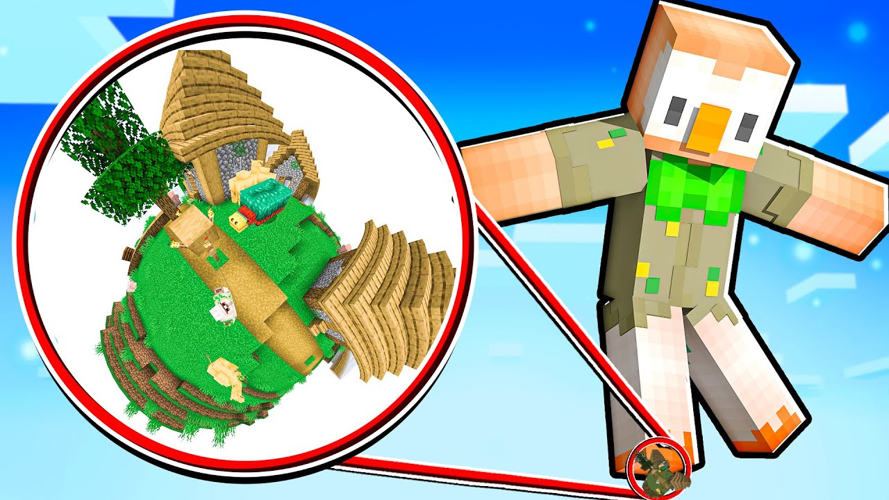 Minecraft'ı 1 PİKSEL DÜNYADA BİTİRDİM!
