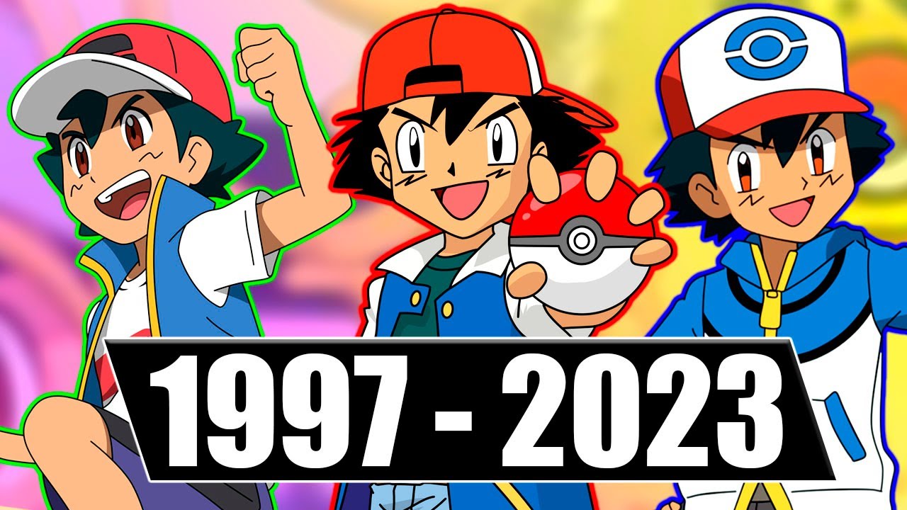⭐La EVOLUCI&Oacute;N de Ash Ketchum⭐