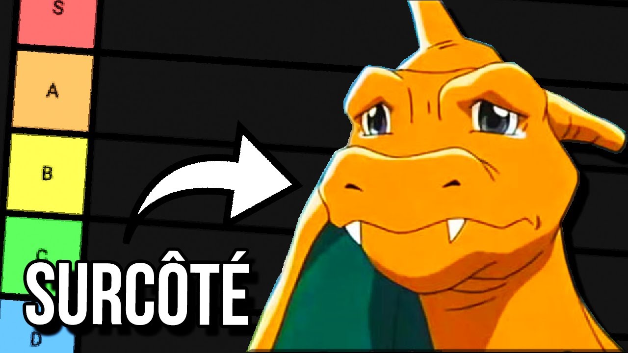 TIERLIST DES POKÉMON DE TYPE FEU EN LIVE