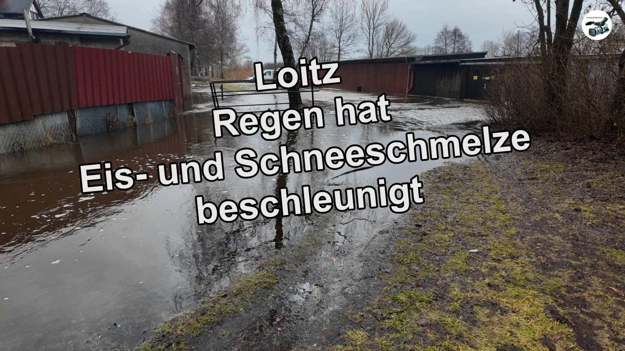 Loitz – Ibitzbach läuft stellenweise über 23–02–2026