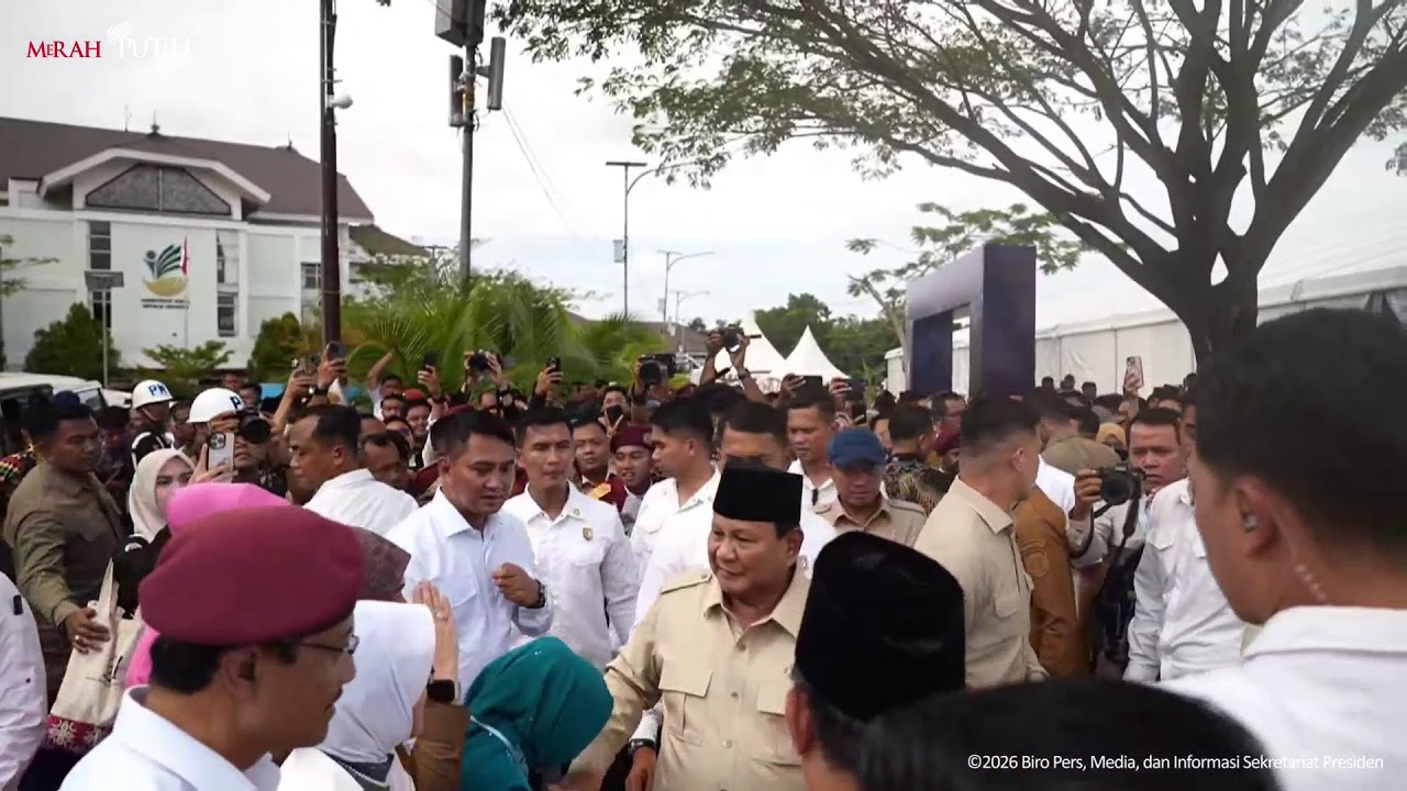 LIVE: Presiden Prabowo Resmikan 166 Sekolah Rakyat di 34 Provinsi, Banjarbaru, 12 Januari 2026