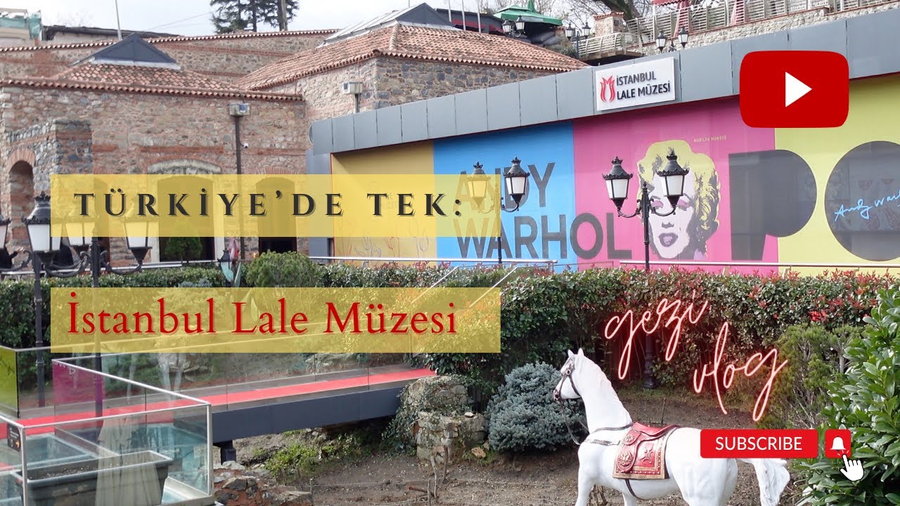 İstanbul Lale Müzesi'nde bir gün | A day at the Istanbul Tulip Museum 🌷