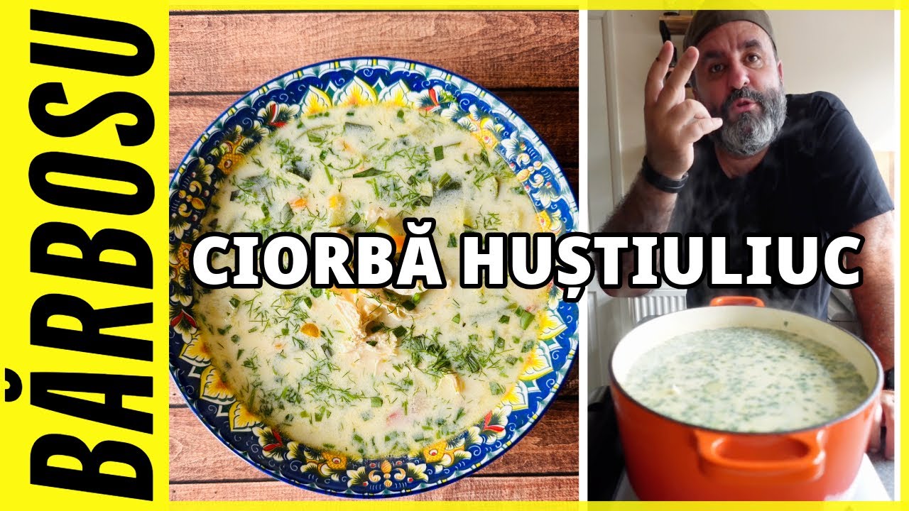 CIORBA DE LEGUME CU PIEPT DE PUI a la Barbosu