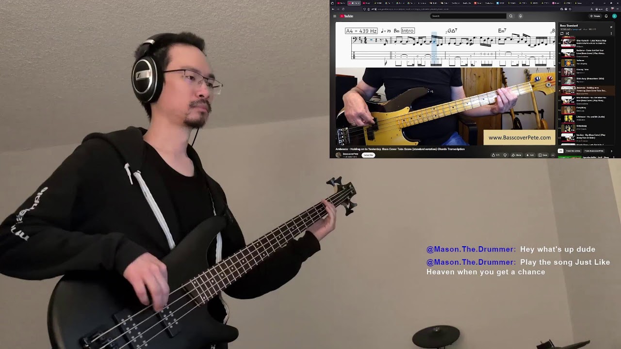 Bass Practice Day N+149 | studybass fundamentals two review, sekai ga owaru made wa, reg pl