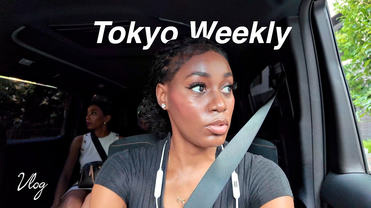 Gala runway in Tokyo, ballet form correction by a pro dancer, tennis & weekly routines | Japan vlog