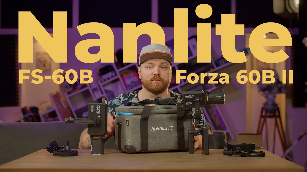 Студійне освітлення Nanlite FS-60B Bi-Color Studio Spotlight & Forza 60B II Bi-Color LED Monolight