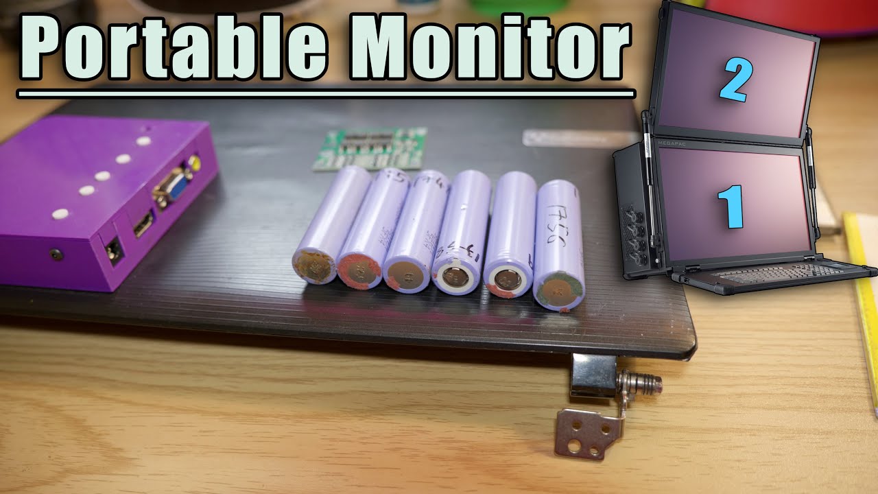 Battery Powered Portable Monitor Build