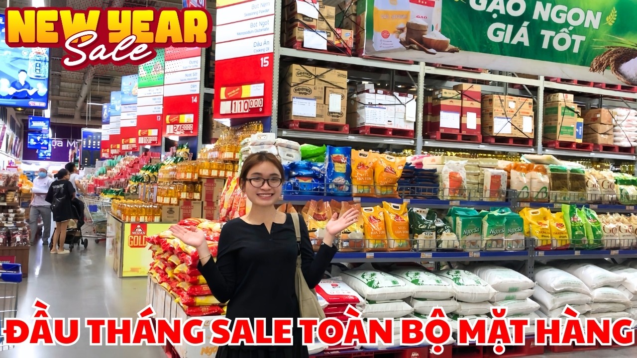 Đầu Tháng SIÊU THỊ Mua 1 Tặng 1! Sale Toàn Bộ Mặt Hàng Thực Phẩm, Gia Dụng, Rau Củ Quả!