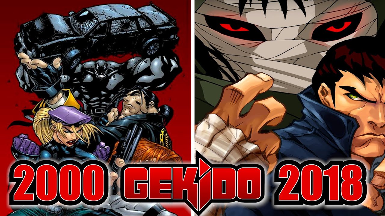 Evolution of Gekido  2000-2018