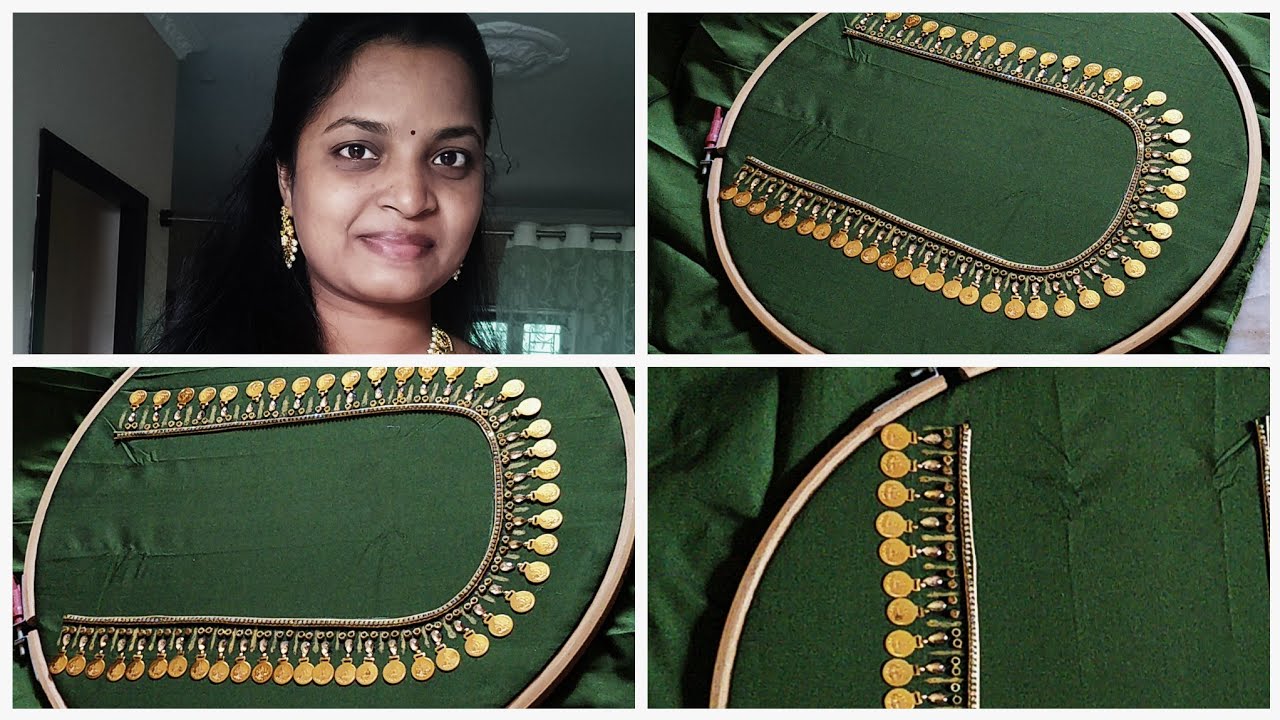 మగ్గం work అవసరం లేకుండా మీ blouse నీ designer blouse లా మార్చుకోండి😍//only for 100rs👍