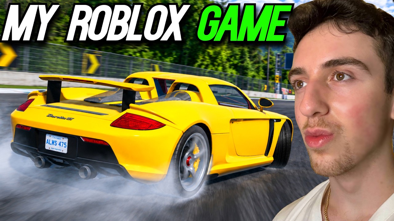 Как я создал свою собственную игру про машины в Roblox!
