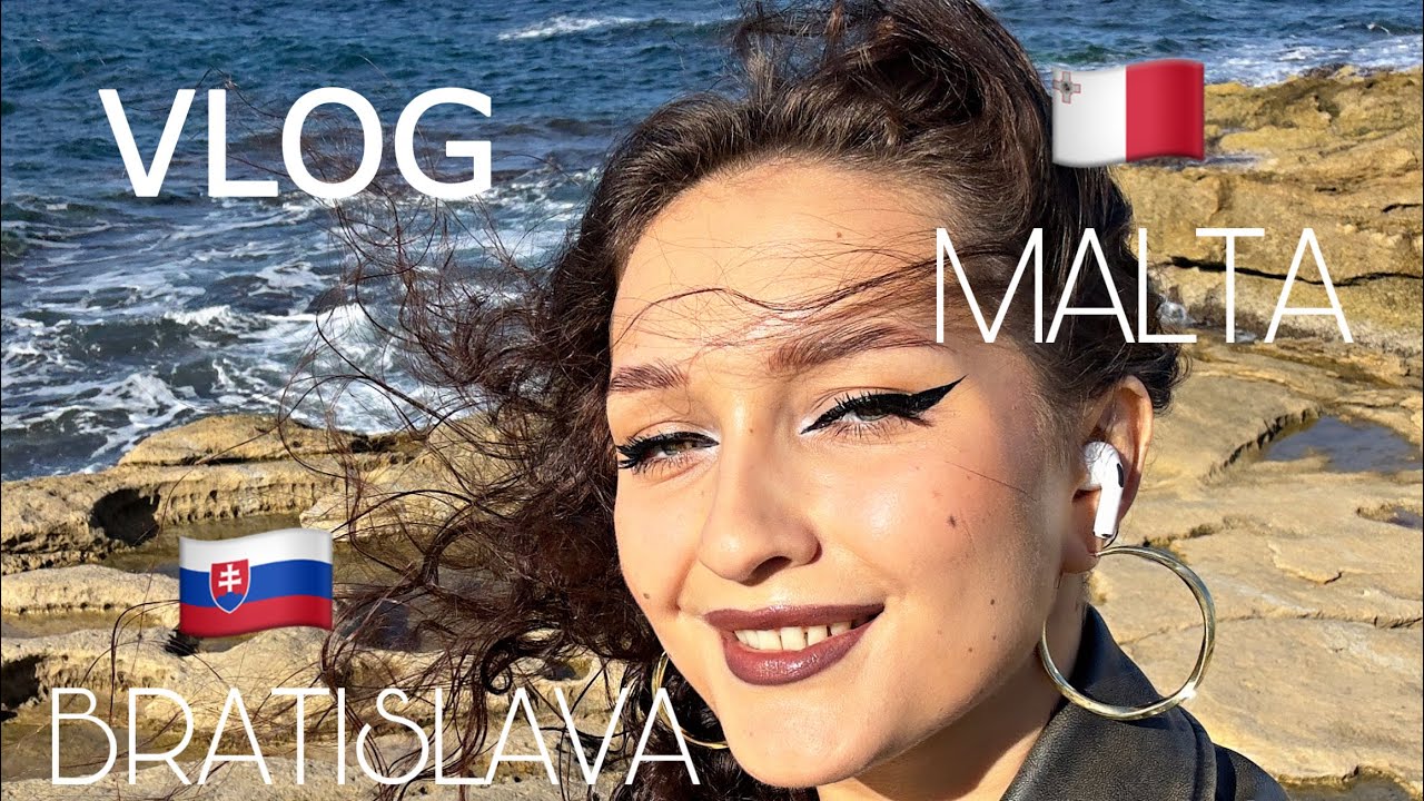 VLOG z cestování. Bratislava, Malta. Cestuju sama