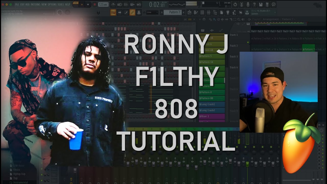 Make any 808 DISTORTED like Ronny J or F1lthy [for FREE] | FL Studio Mixer Preset Tutorial Plugins