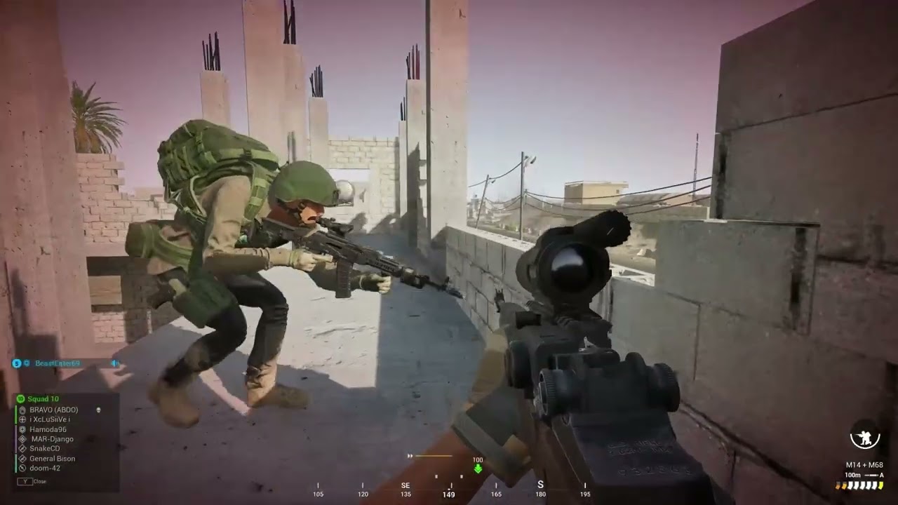 Squad Gameplay   Fallujah    PMC Rifleman 1st video