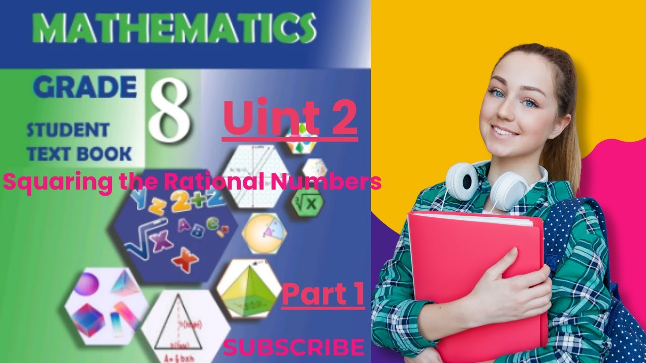 Mathematics Grade 8 #Unit 2 #Squaring of Rational Numbers #Part 1