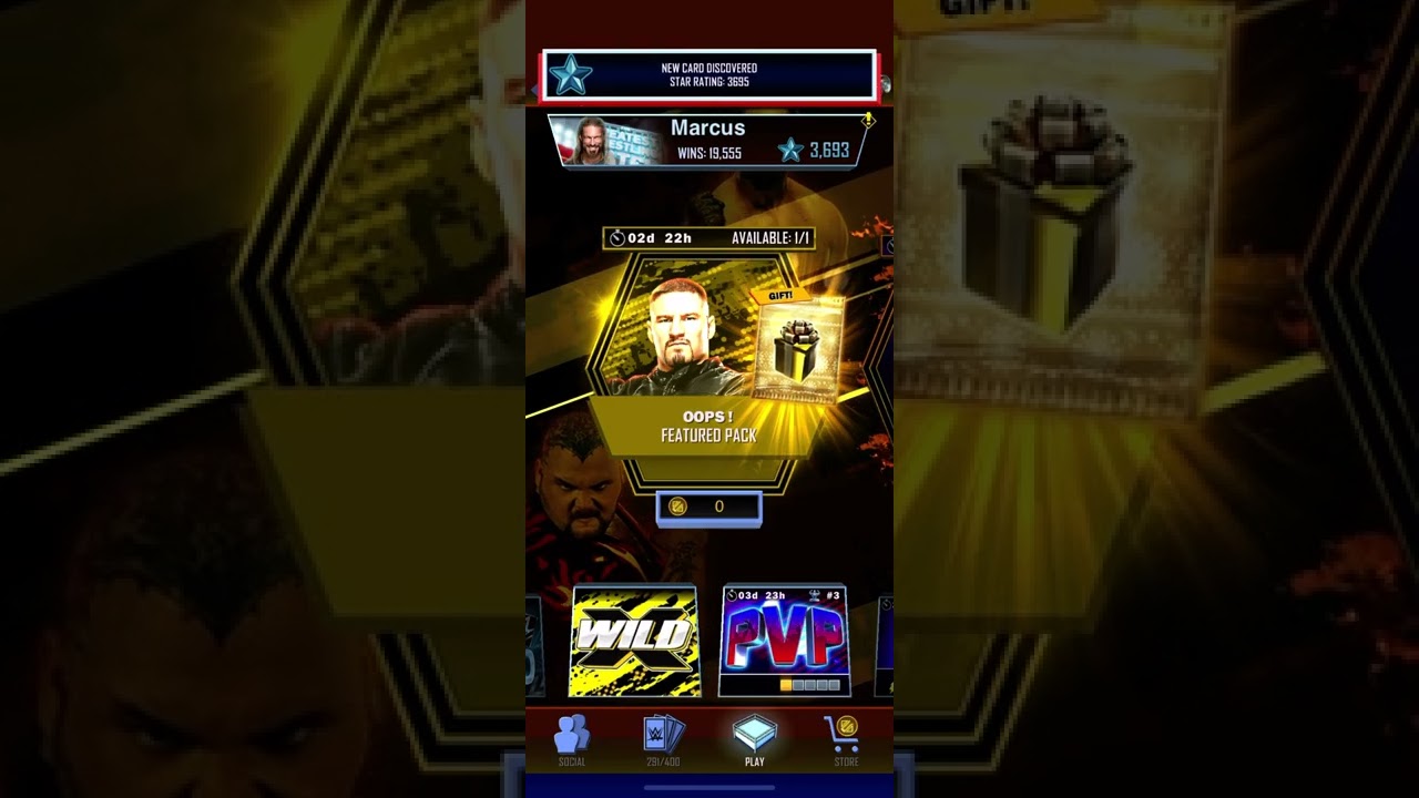 WWE SuperCard | Beast BLVD Pack Opening | Free Brock Lesnar | Road To Royal Rumble 2022 | Ep. 6