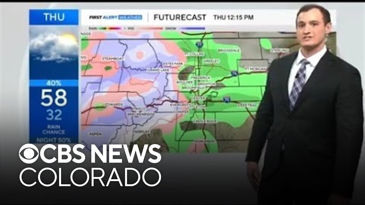 Several chances of rain and snow across Colorado this week