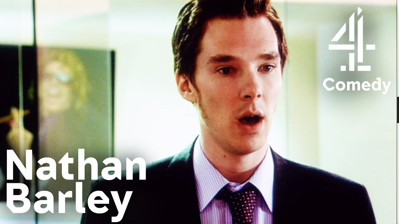 Young Benedict Cumberbatch as a STRESSED OUT Assistant?! | Nathan Barley