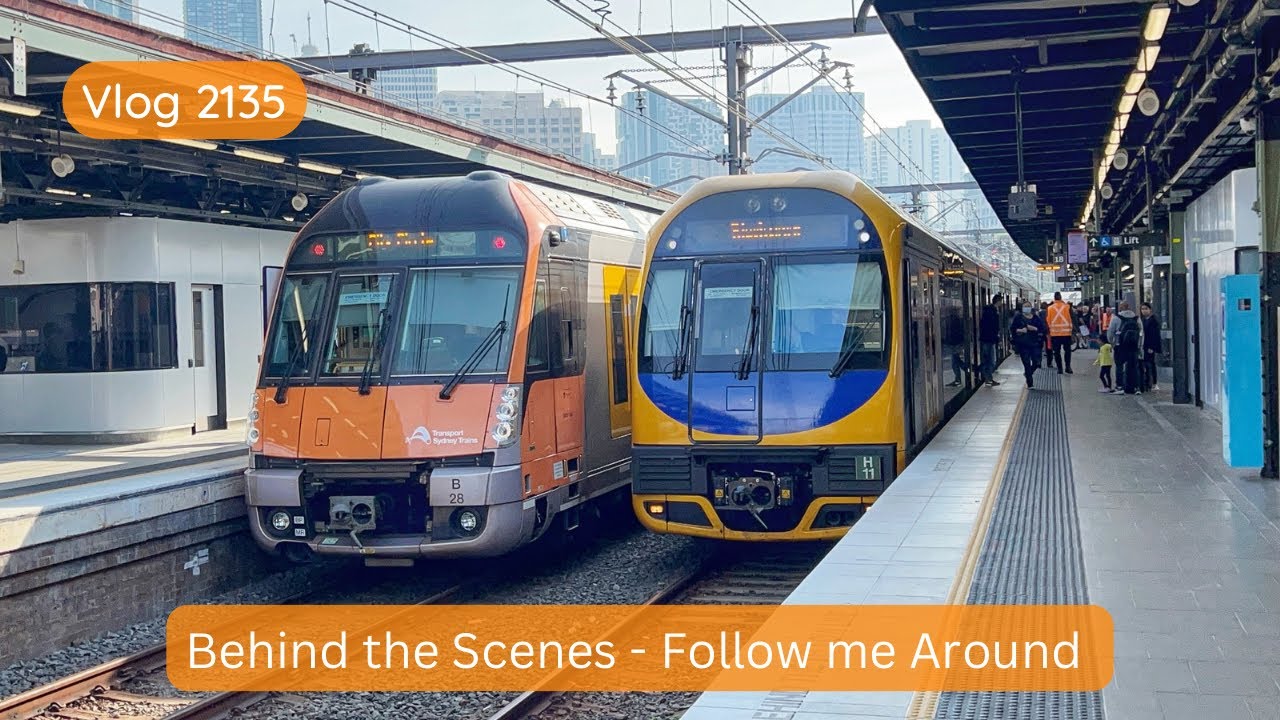 Видеоблог Sydney Trains 2135: За кулисами — Следуйте за мной