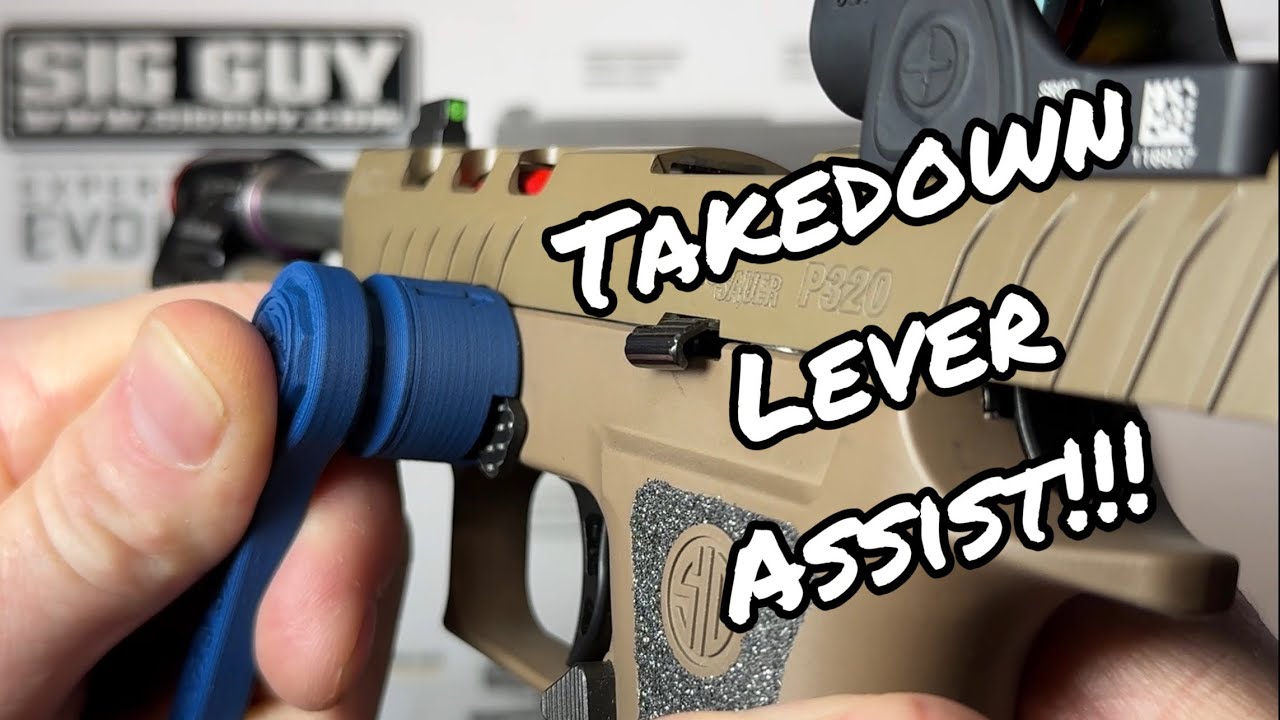 SIG Takedown Lever Assist Tool by Sig Guy!