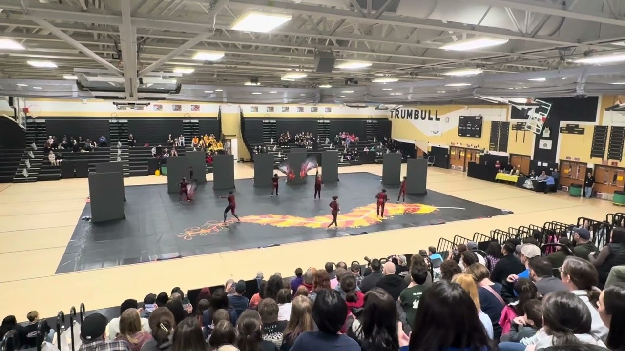Brien McMahon HS Winterguard 2025 MAC Championships “Phoenix Rising”