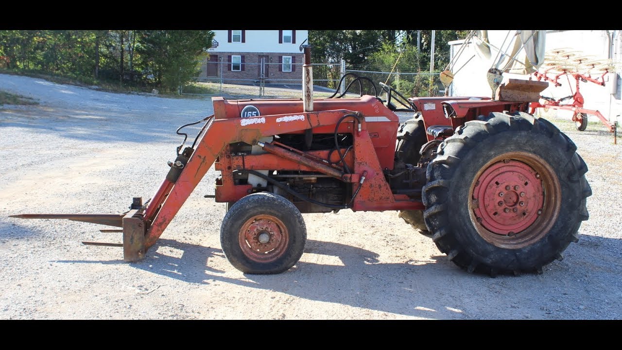 1973 Massey Ferguson 165 with Loader Online at Tays Realty & Auction, LLC