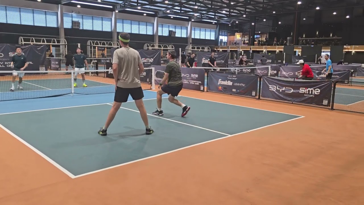 Pickleball Men's Doubles 3.5 below Malaysia 3 match