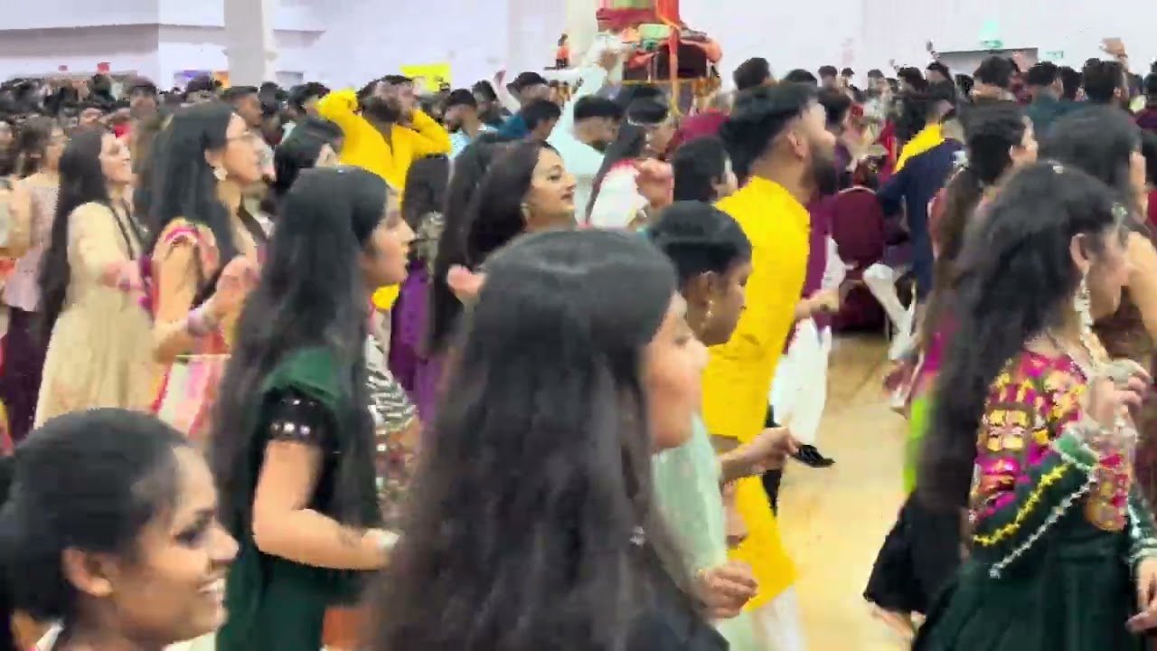 Garba day 8 part 2 at Ramgharia,Leicester UK 2023