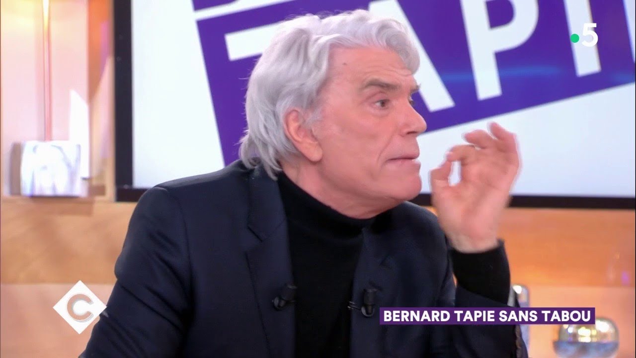 Bernard Tapie sans tabou ! - C à Vous - 18/01/2019