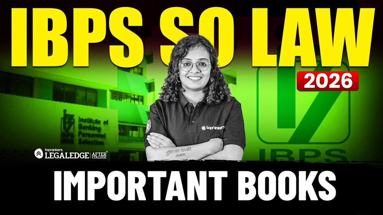 IBPS SO Law 2025: Best Books & Important Resources!