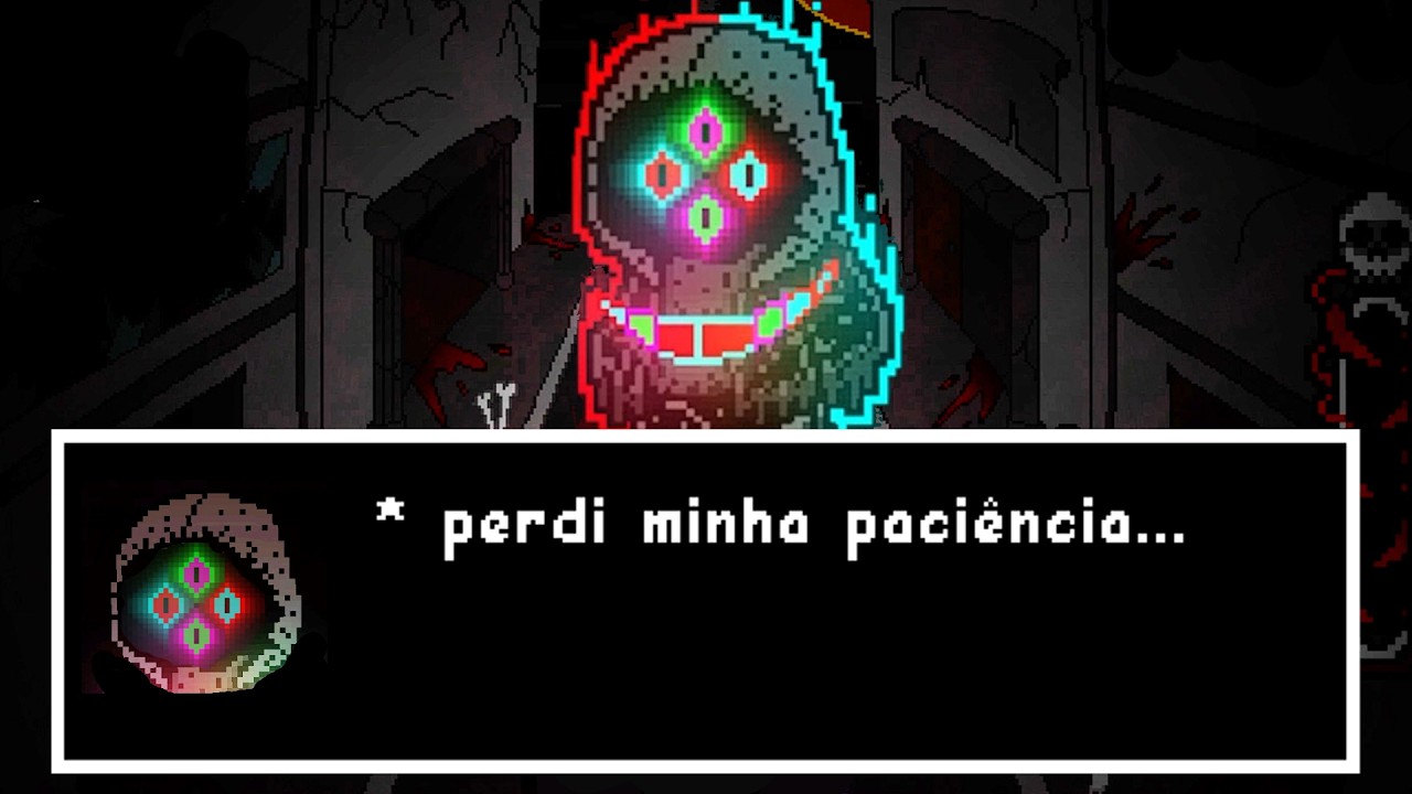 Undertale, mas o Sans enlouquecido voltou (de novo)