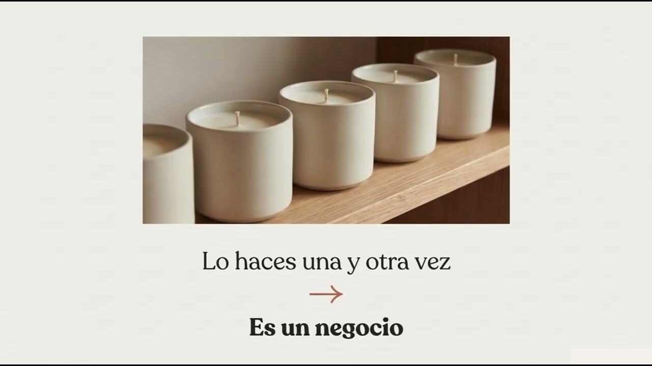 Si vendes velas, esto ya es un negocio (aunque no lo trates como tal) 🕯️