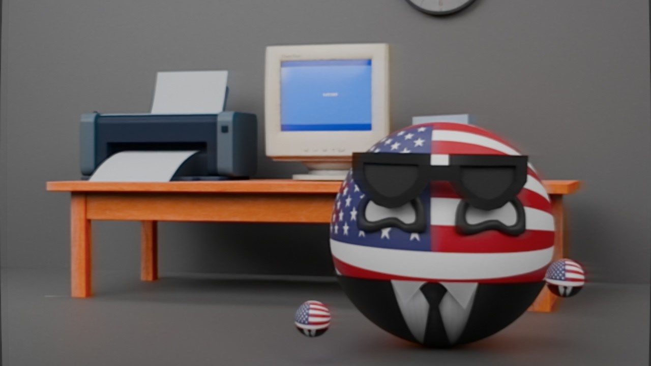 Bienvenidos a Microsoft Windows XP | Countryballs 3D