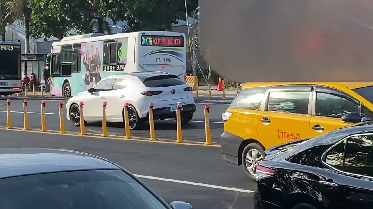 各個公車資訊我放在說明內，拍攝地點位於福林國小站牌旁