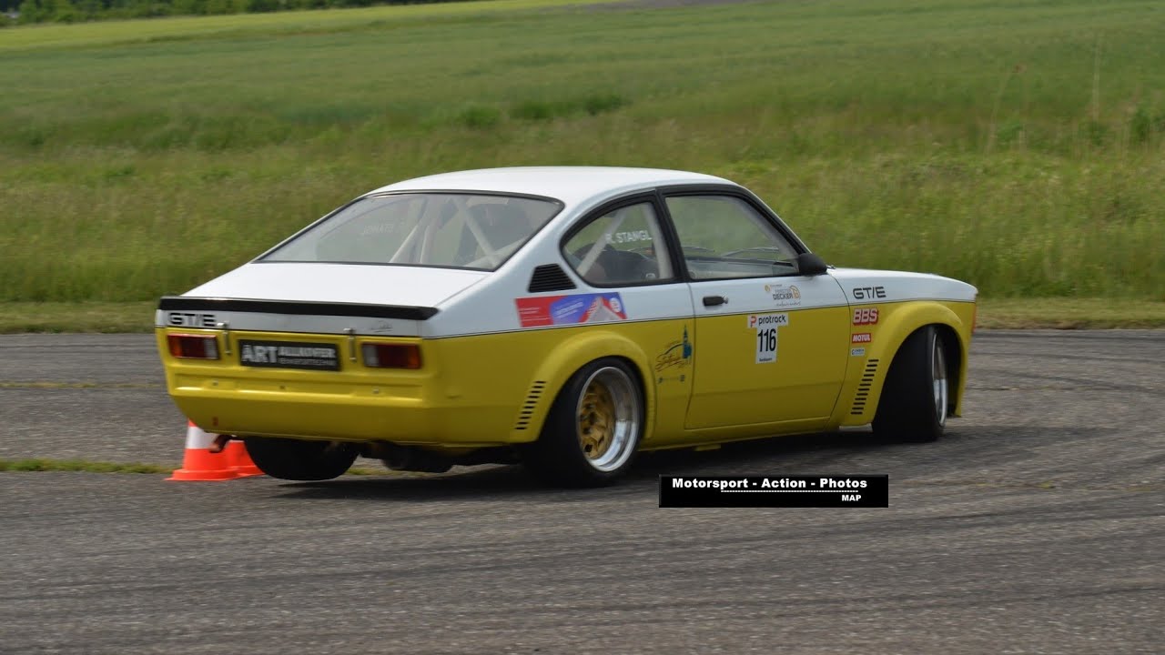 12. Flugplatzslalom RST Mittelfranken 01.06.2025 Opel Kadett C Coupe Onboard - Robert Stangl