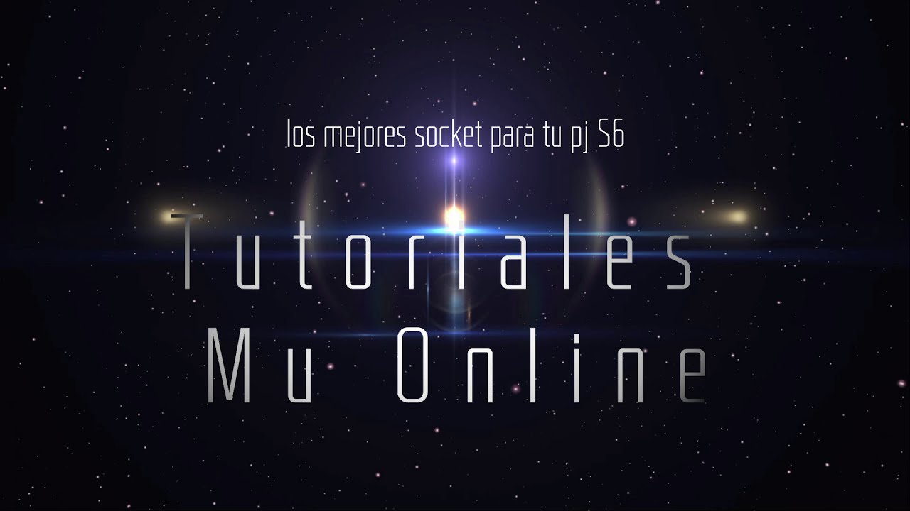 [GUÍA] EL MEJOR SOCKET PARA TU RF (Rage Fighter),  MU ONLINE SEASION 6
