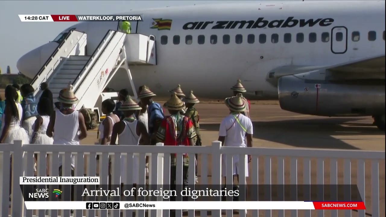 Presidential Inauguration | President of Zimbabwe arrives