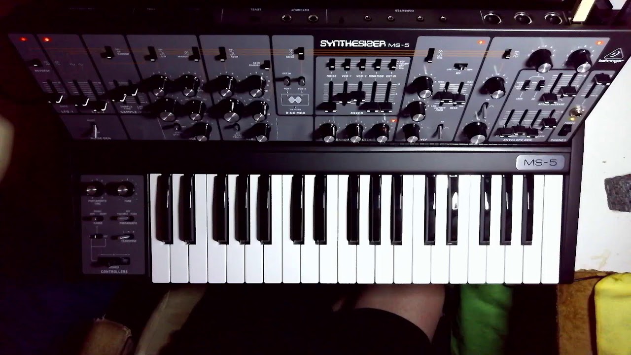 Behringer MS-5 Analogue Mono Synth 1st contact