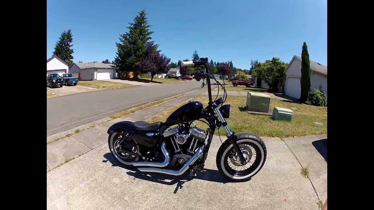 Sportster 48 Vance and Hines Big Radius