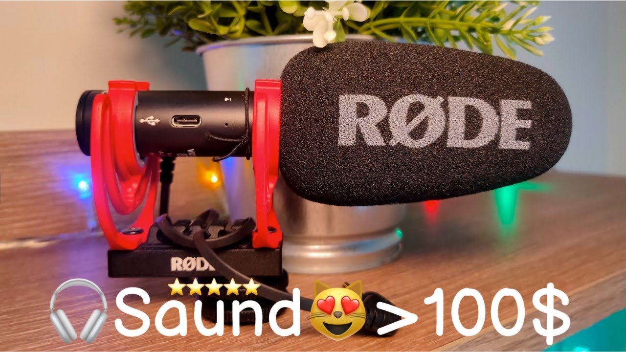Качественный звук до 100$ Rode VideoMic GO 2 - Универсальная пушка;)