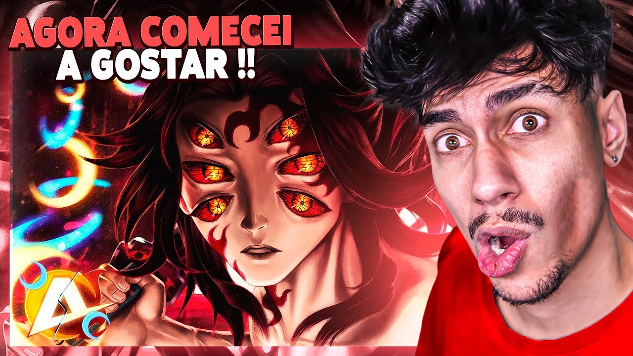 EU NÃO GOSTO DELE!! React ♪ Kokushibo (Kimetsu no Yaiba) | Inveja | AniRap ‹ Ine Games ›