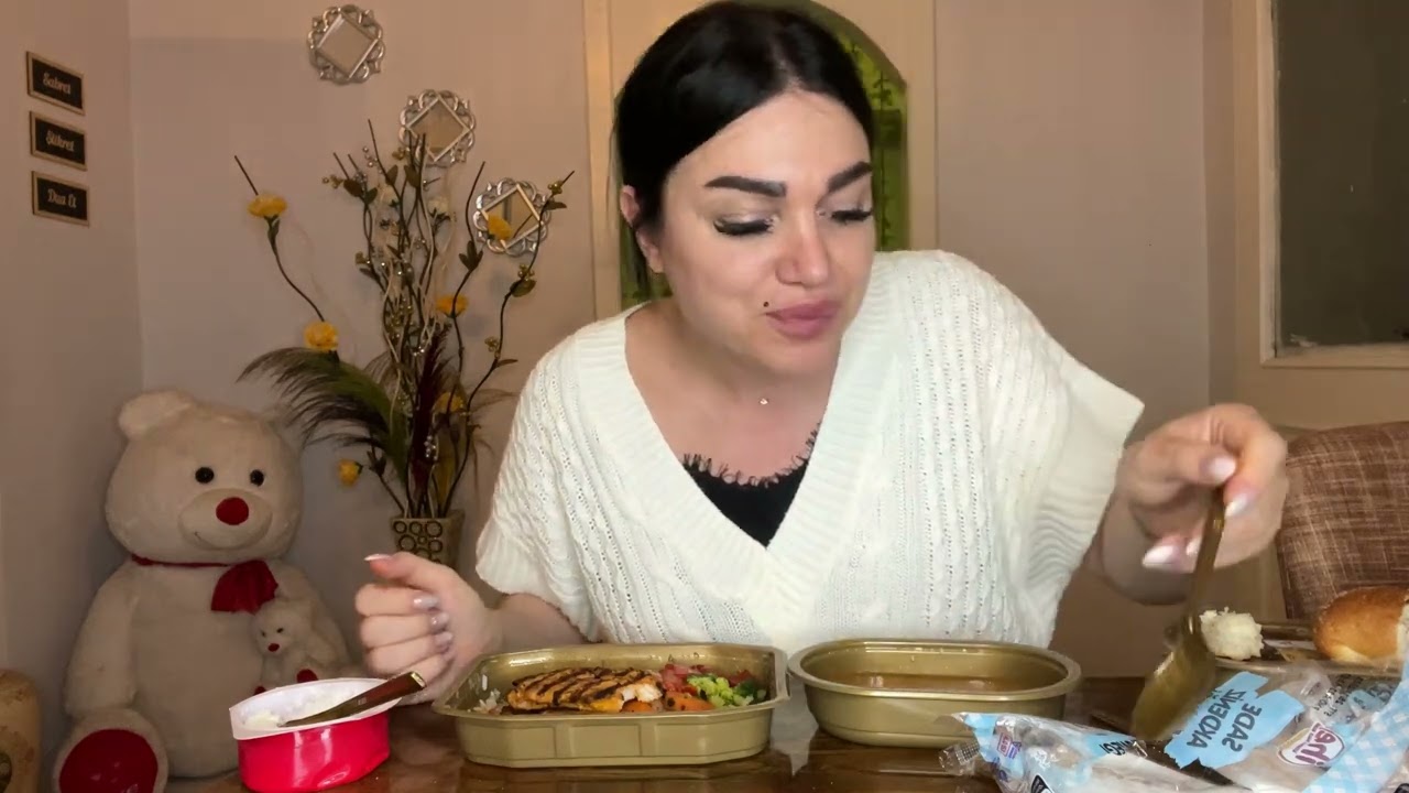 MUKBANG { ev yemekleri} #asmr #mukbang