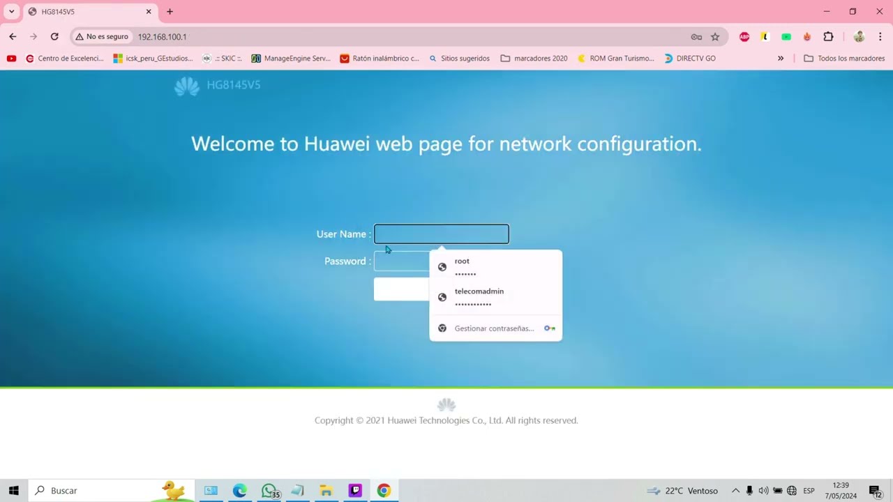 Configurar Modem Huawei HG8145V5 Como Repetidor