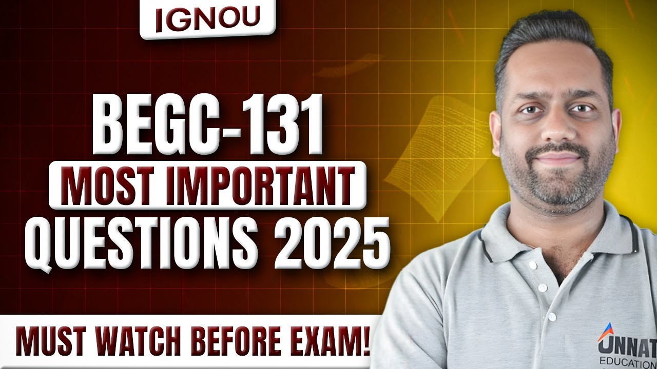 BEGC 131 Question Paper Solved |  BEGC 131 Individual And Society Question Paper