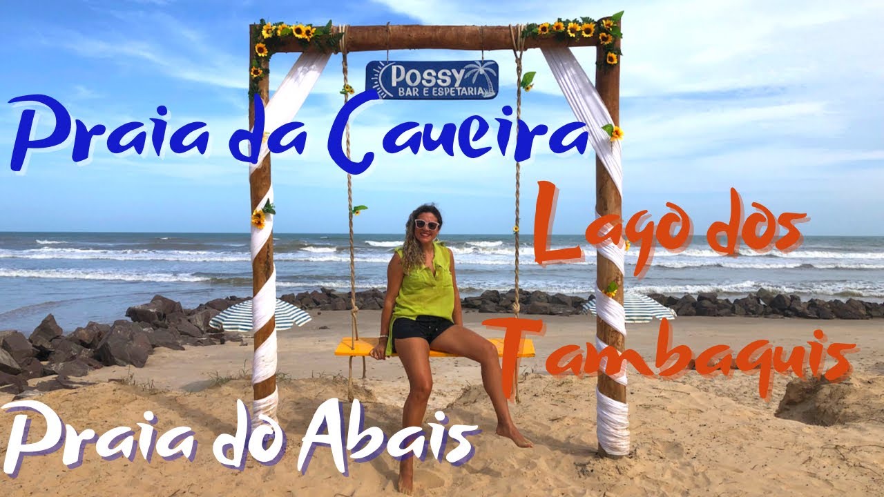 Praia da Caueira | Praia do Abais e Lago dos Tambaquis | SERGIPE