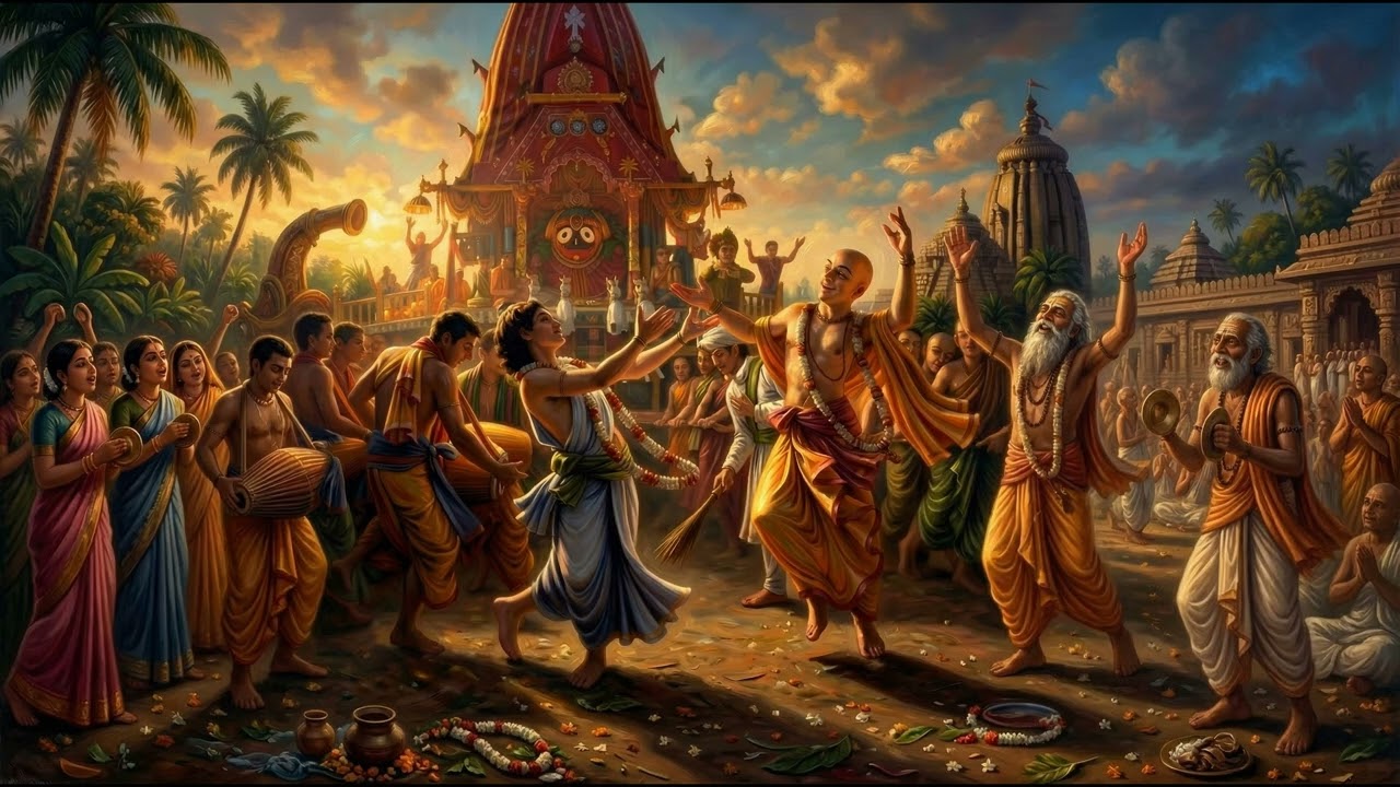 Hare Krishna Chant of Humble Devotion — The Eternal Names Dancing on the Tongue