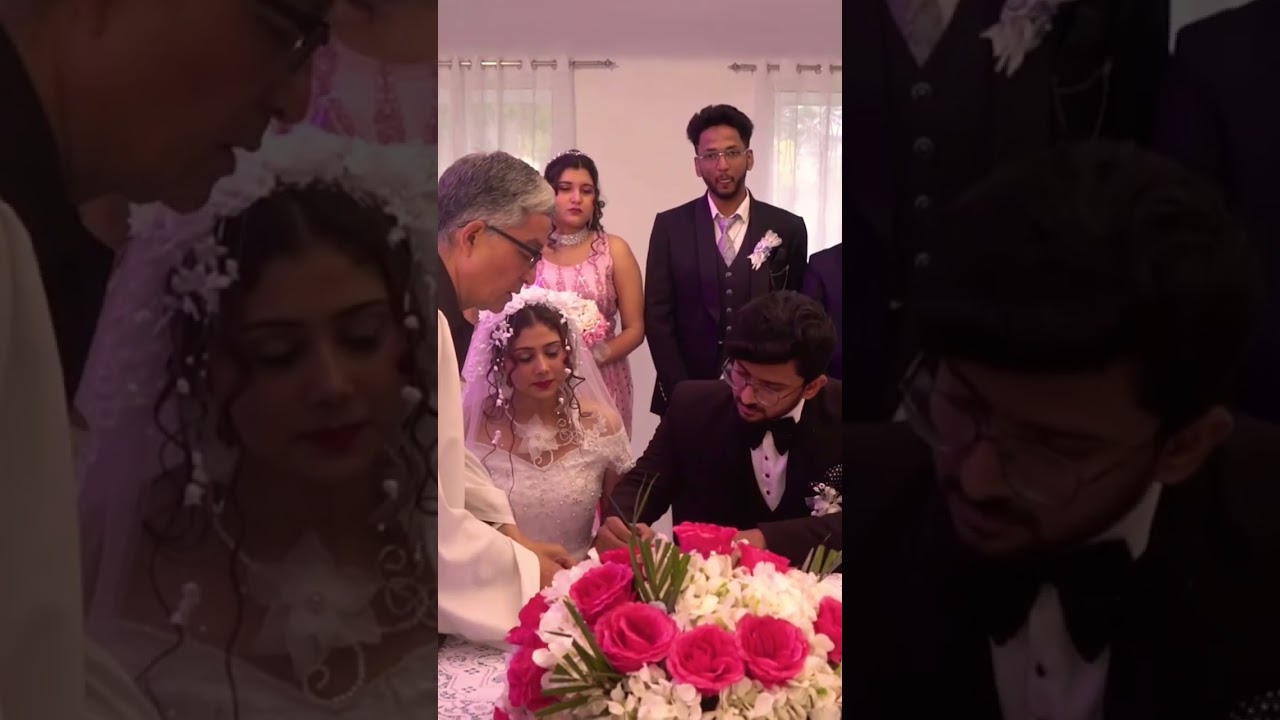 BEAUTIFUL CHRISTIAN WEDDING #wedding #weddingphotography #viral #dehradun