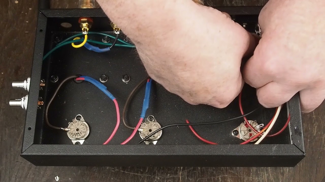6BQ5 spud amp: #3 Start wiring!