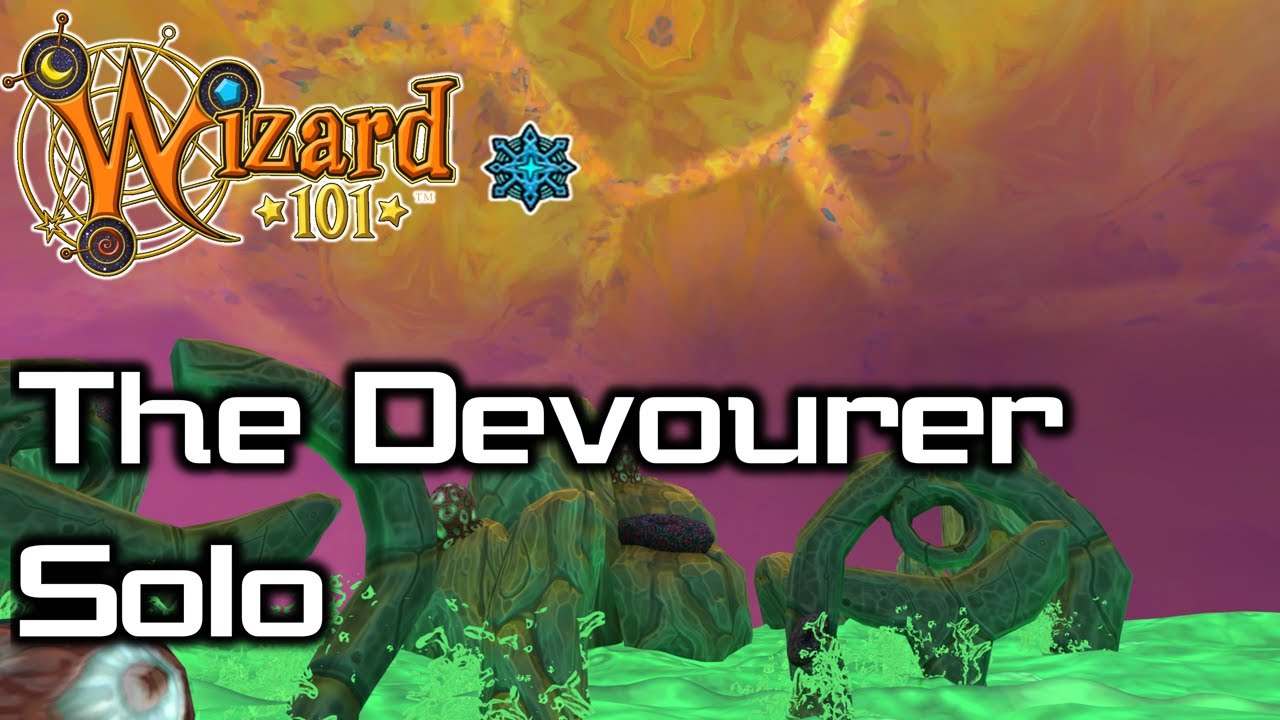 Wizard101 - The Devourer Solo on Ice