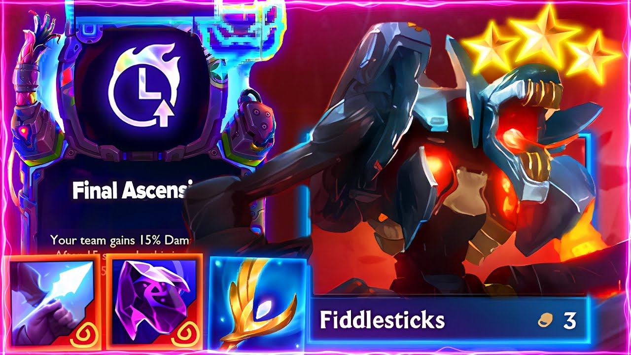 This Could Quite Possibly be the Most INSANE Fiddlesticks Build EVER!!! | Teamfight Tactics Set 14